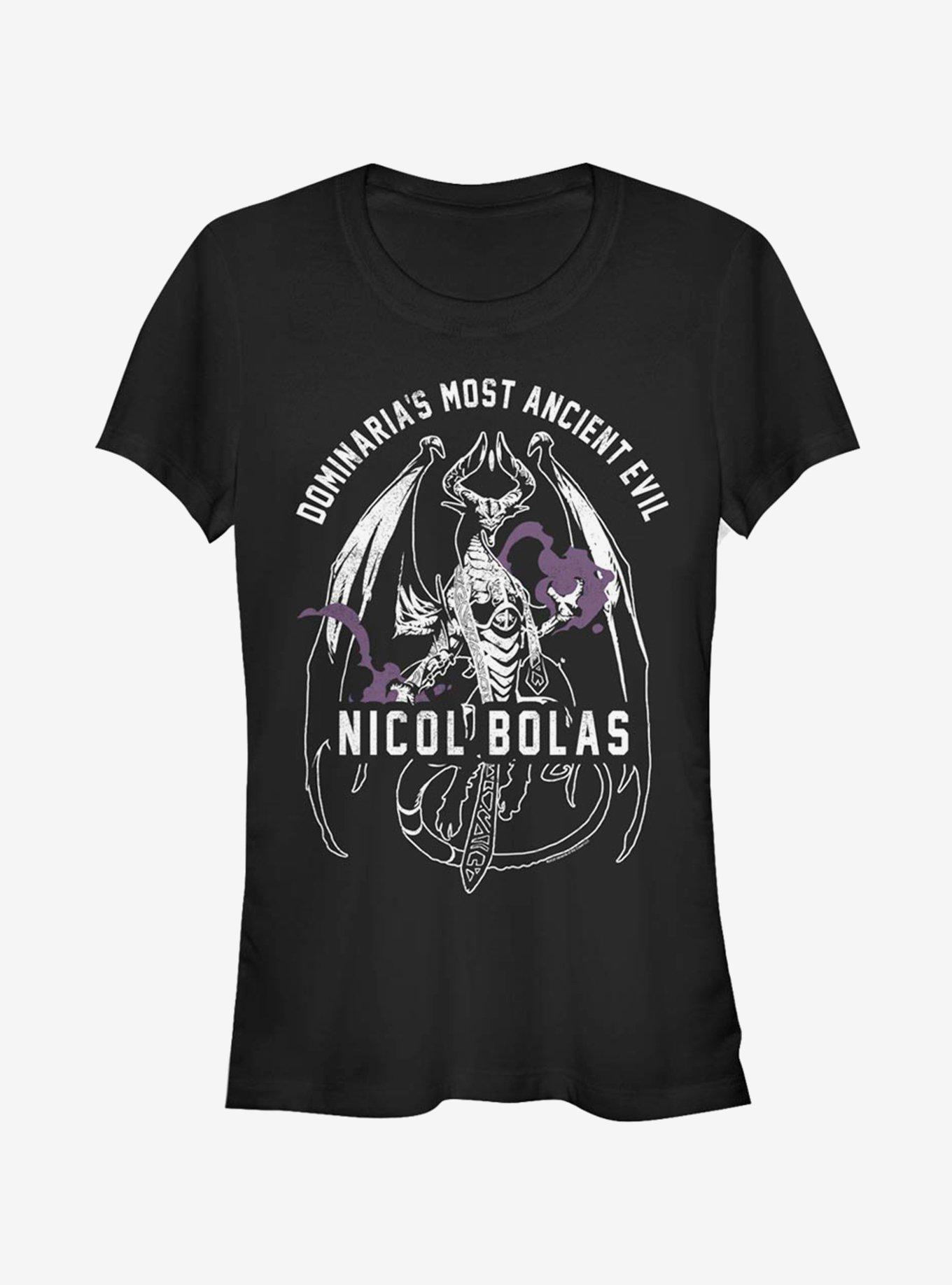 Magic: The Gathering Evil Nicol Girls T-Shirt, BLACK, hi-res