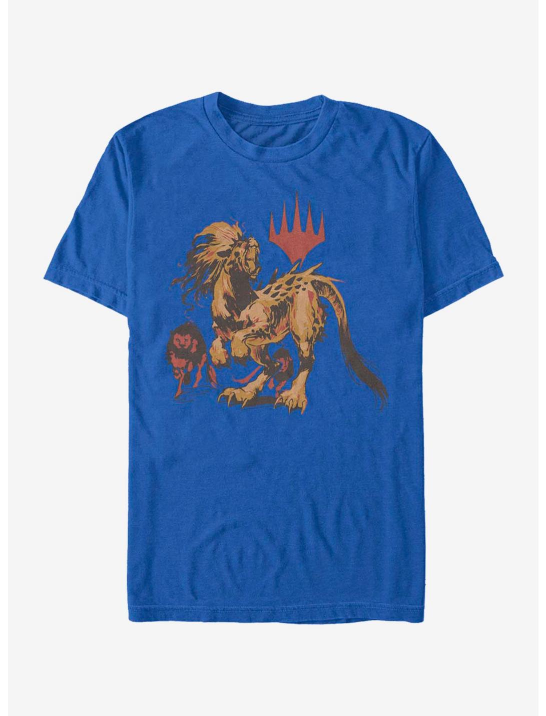 Magic: The Gathering Roaring Monsters T-Shirt, ROYAL, hi-res