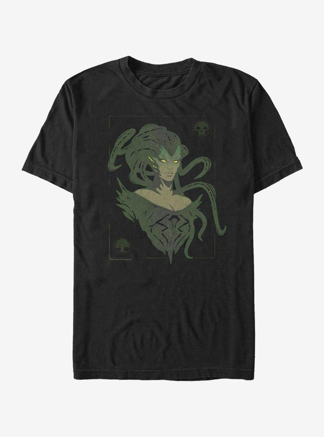 Magic: The Gathering Vraska Frame T-Shirt, BLACK, hi-res