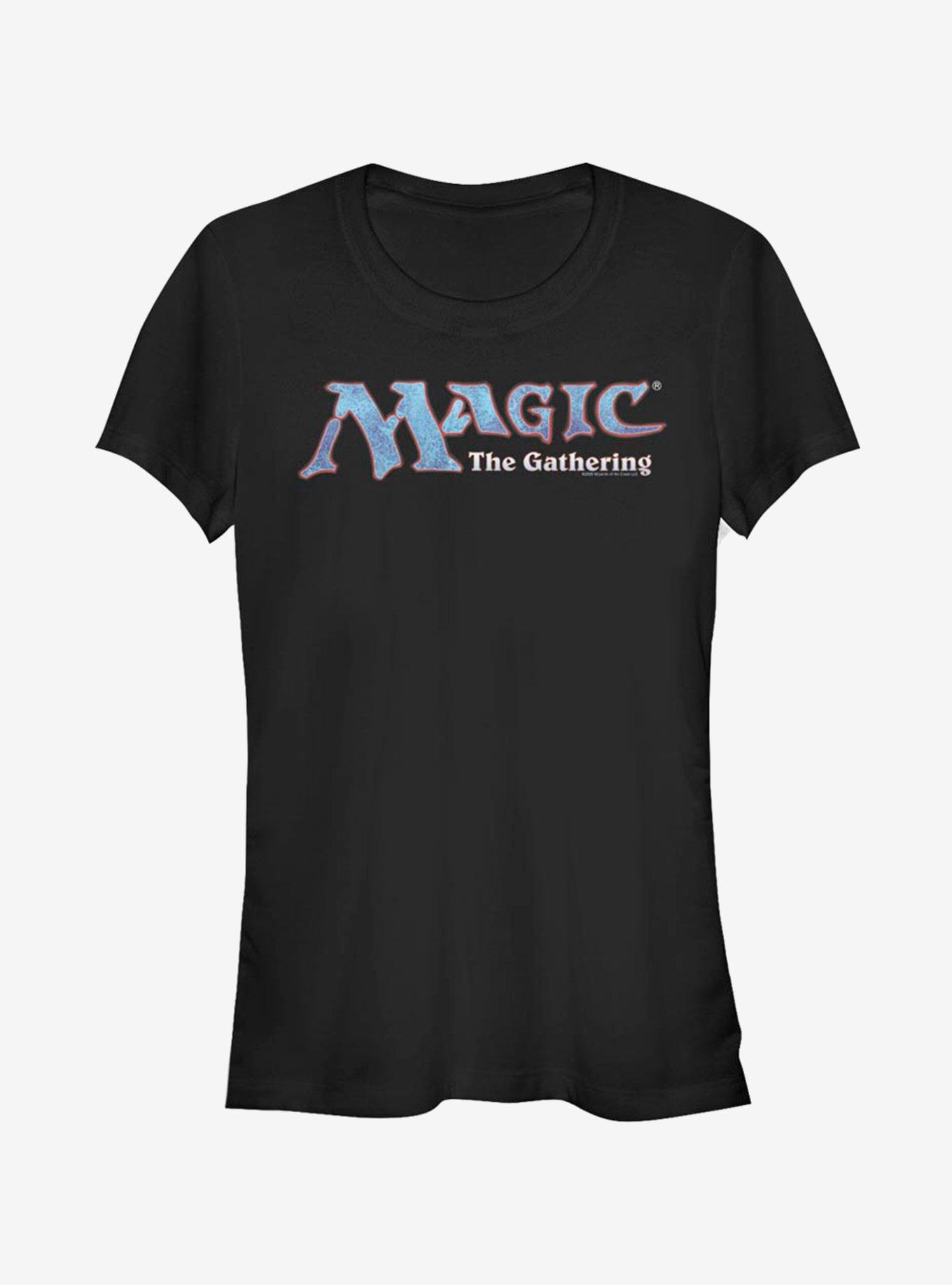 Magic: The Gathering Magic The Gathering Vintage Logo Girls T-Shirt, BLACK, hi-res