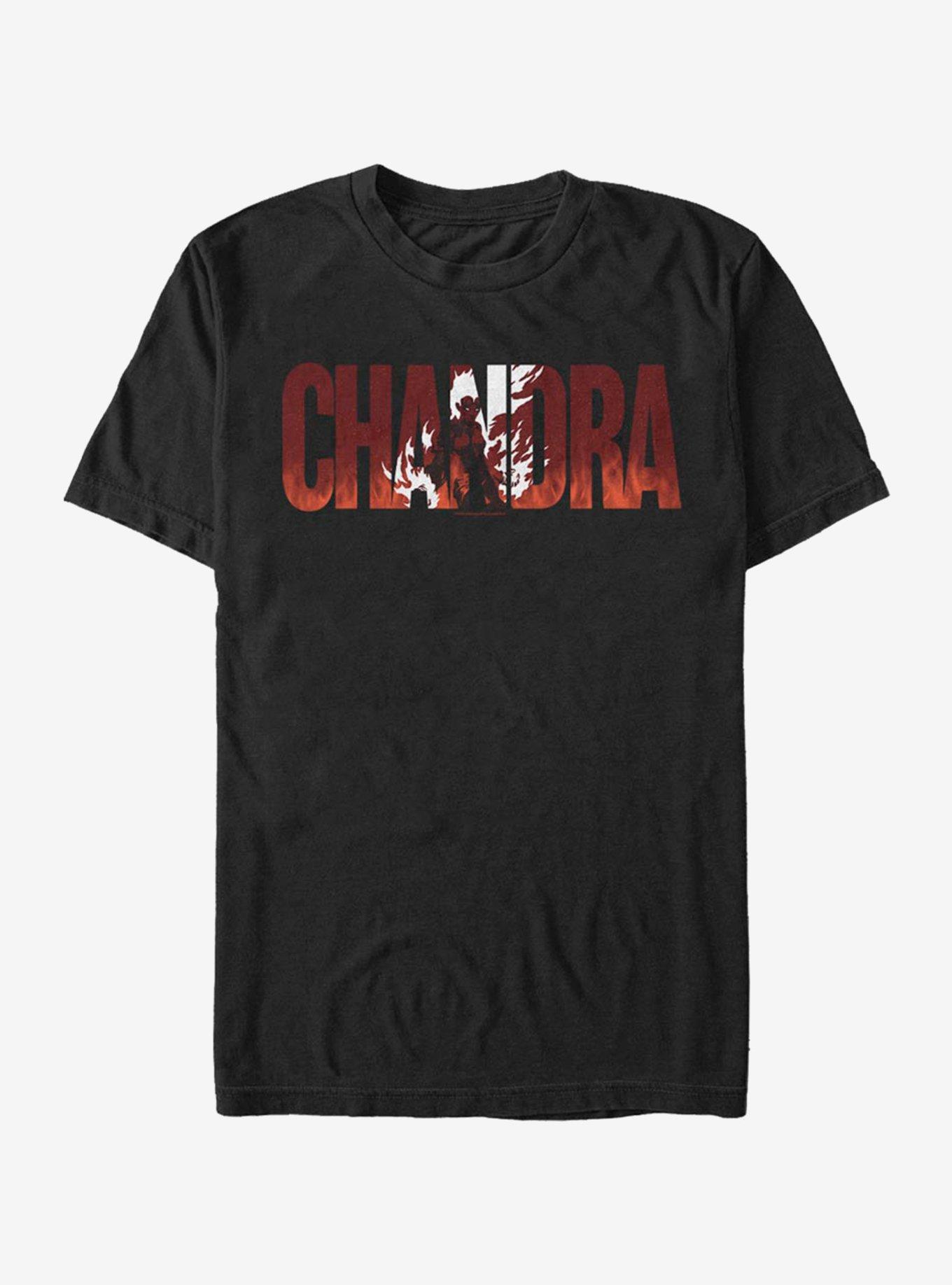 Magic: The Gathering Chandra T-Shirt, BLACK, hi-res