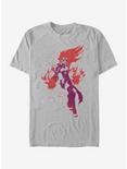 Magic: The Gathering Chandra in Action T-Shirt, SILVER, hi-res