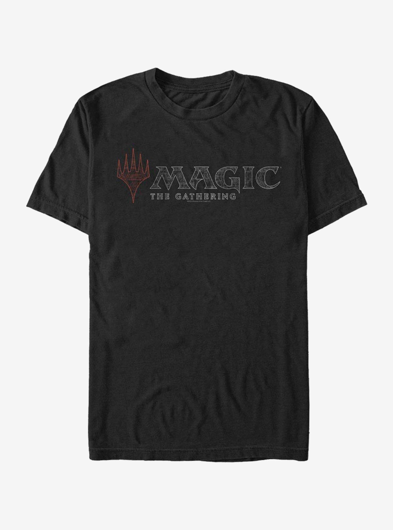 Magic: The Gathering Magic The Gathering Modern Logo T-Shirt, BLACK, hi-res
