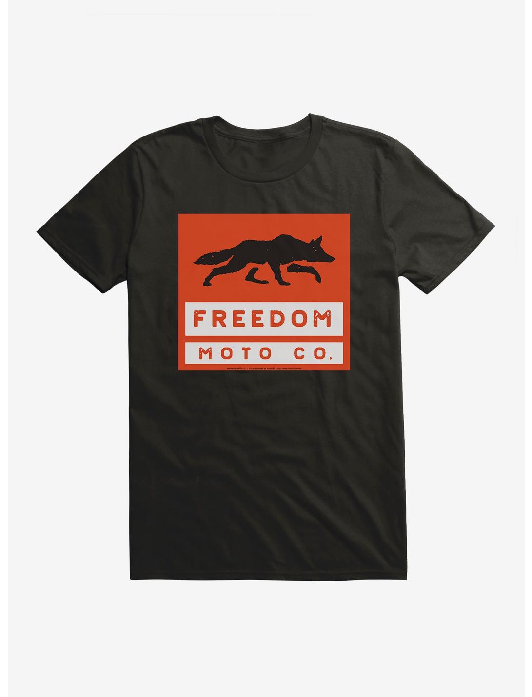 Freedom Moto Co. Classic Logo T-Shirt, BLACK, hi-res