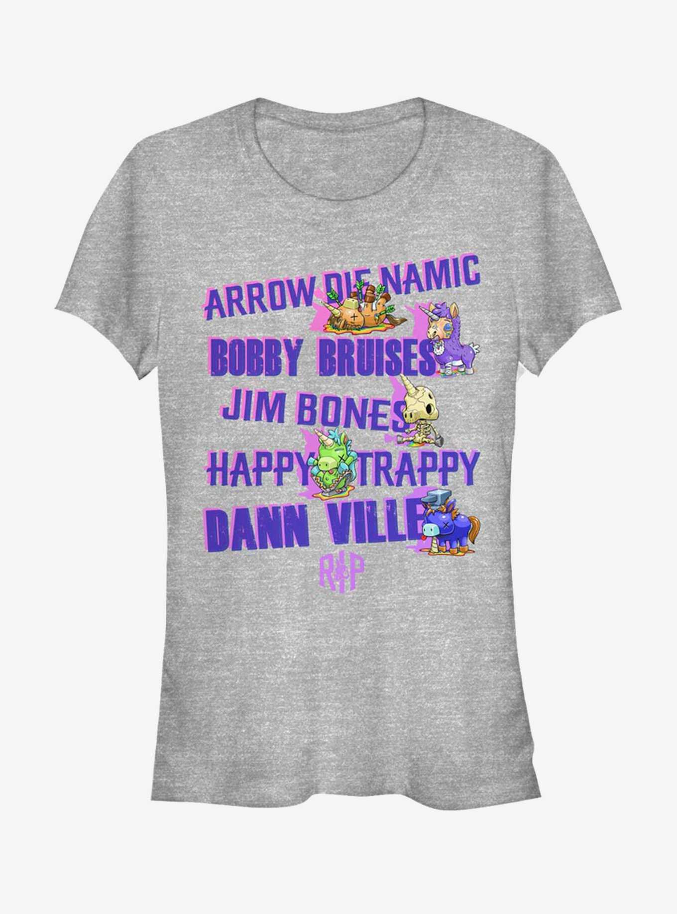 R.I.P Rainbows In Pieces Rainbow Characters Girls T-Shirt, , hi-res
