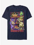 R.I.P Rainbows In Pieces Living Dead Unicorns T-Shirt, NAVY, hi-res