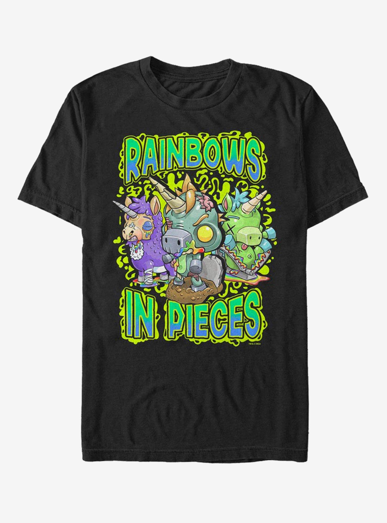 R.I.P Rainbows In Pieces RIP Trip T-Shirt, BLACK, hi-res