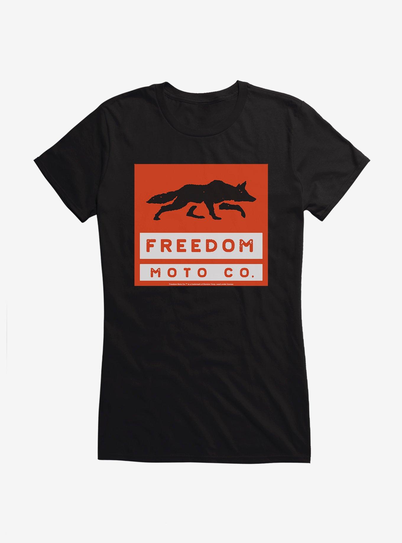 Hot Topic Freedom Moto Co. Classic Logo Girls T-Shirt