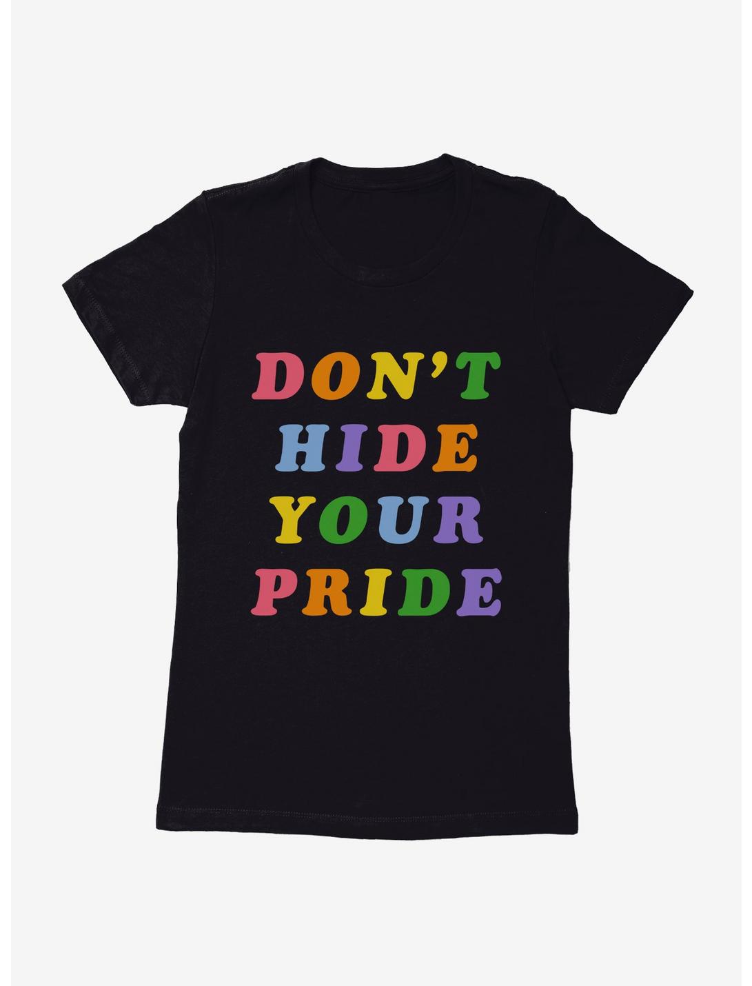 Don't Hide Pride T-Shirt, BLACK, hi-res