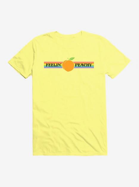 Hot Topic Pride Feelin' Peachy T-Shirt | Hot Topic