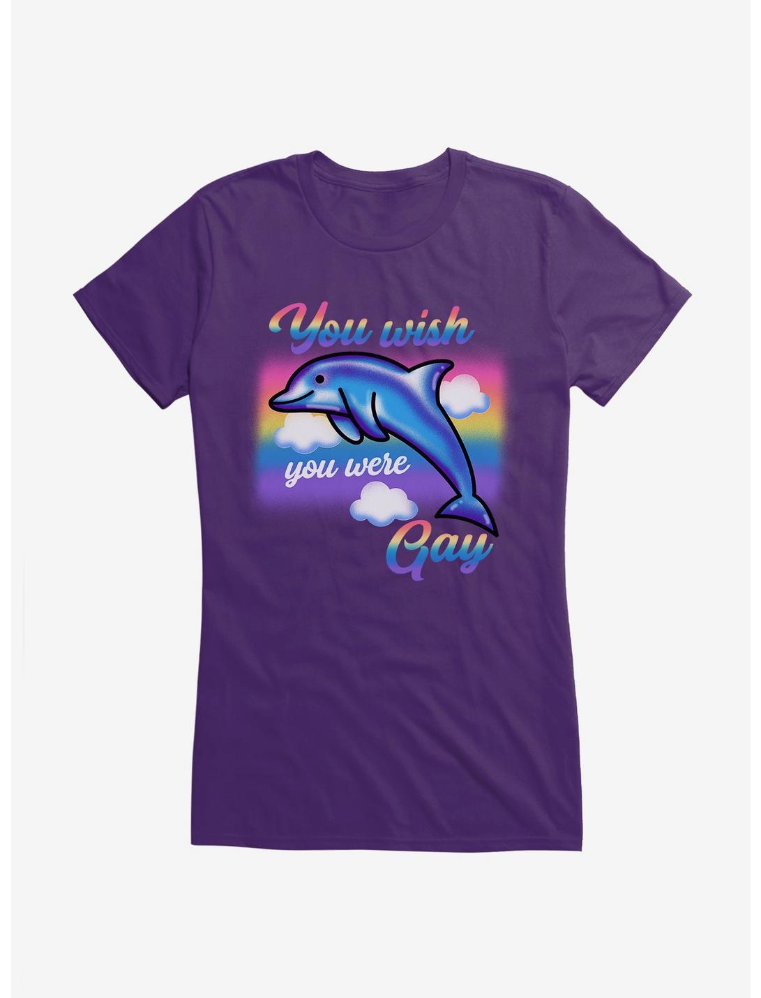Hot Topic Pride You Wish Dolphin T-Shirt, , hi-res