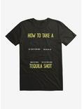 Cinco De Mayo How To Tequila T-Shirt, BLACK, hi-res