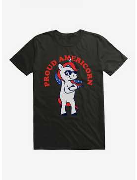 Fourth Of July Proud Unicorn T-Shirt, , hi-res