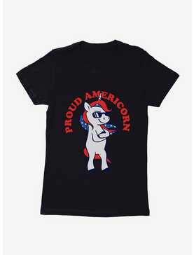 Fourth Of July Proud Unicorn Womens T-Shirt, , hi-res