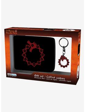 Wallet and Keychain Gift Set THE SEVEN DEADLY SINS 