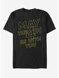 Star Wars May The Fourth Be With You Classic T-Shirt, BLACK, hi-res