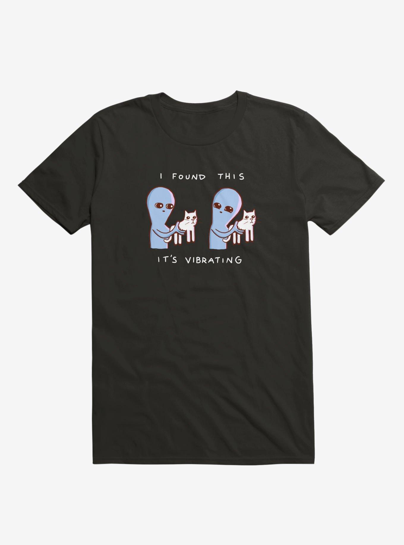 Strange Planet I Found This It's Vibrating T-Shirt, , hi-res