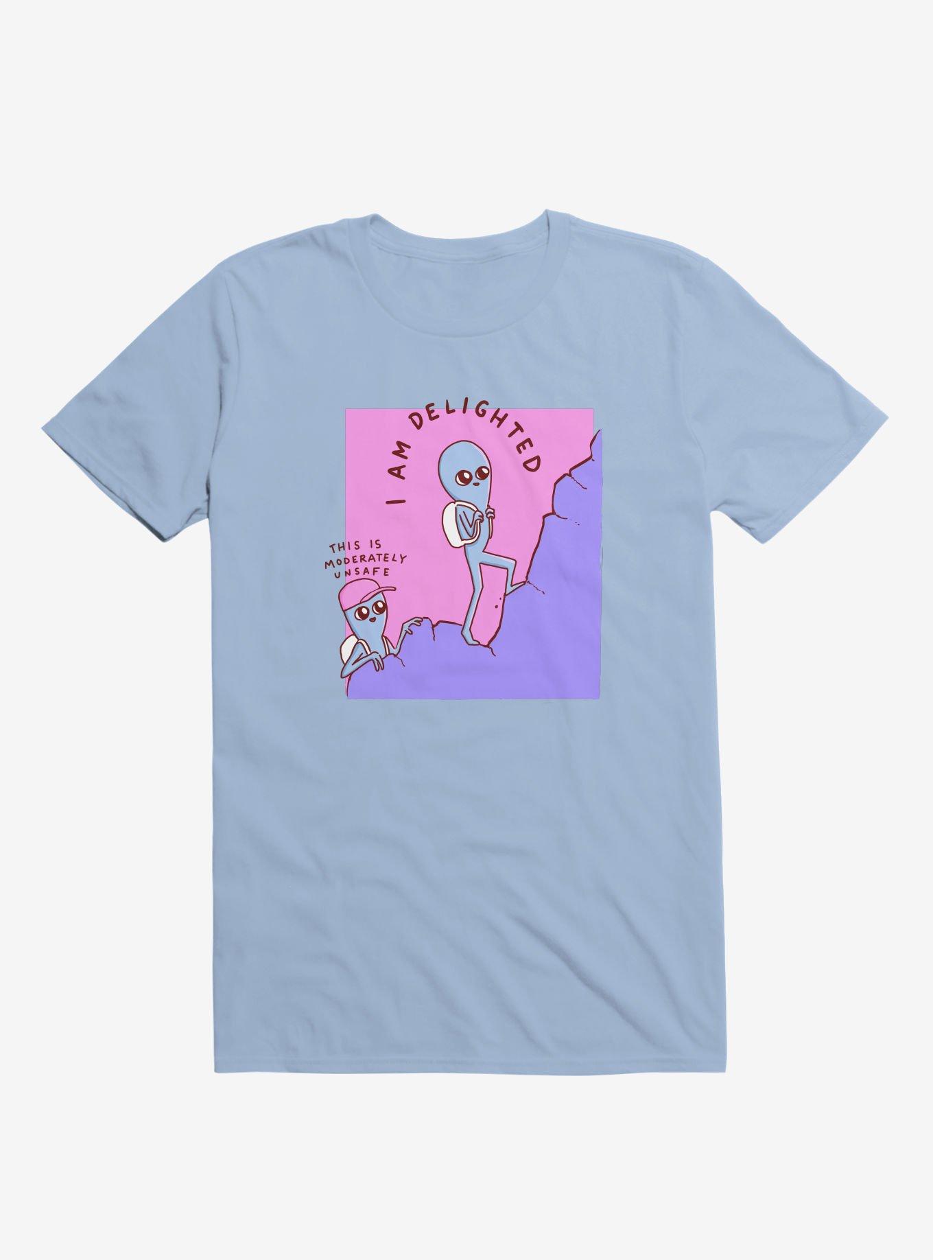Strange Planet Moderately Unsafe T-Shirt, , hi-res
