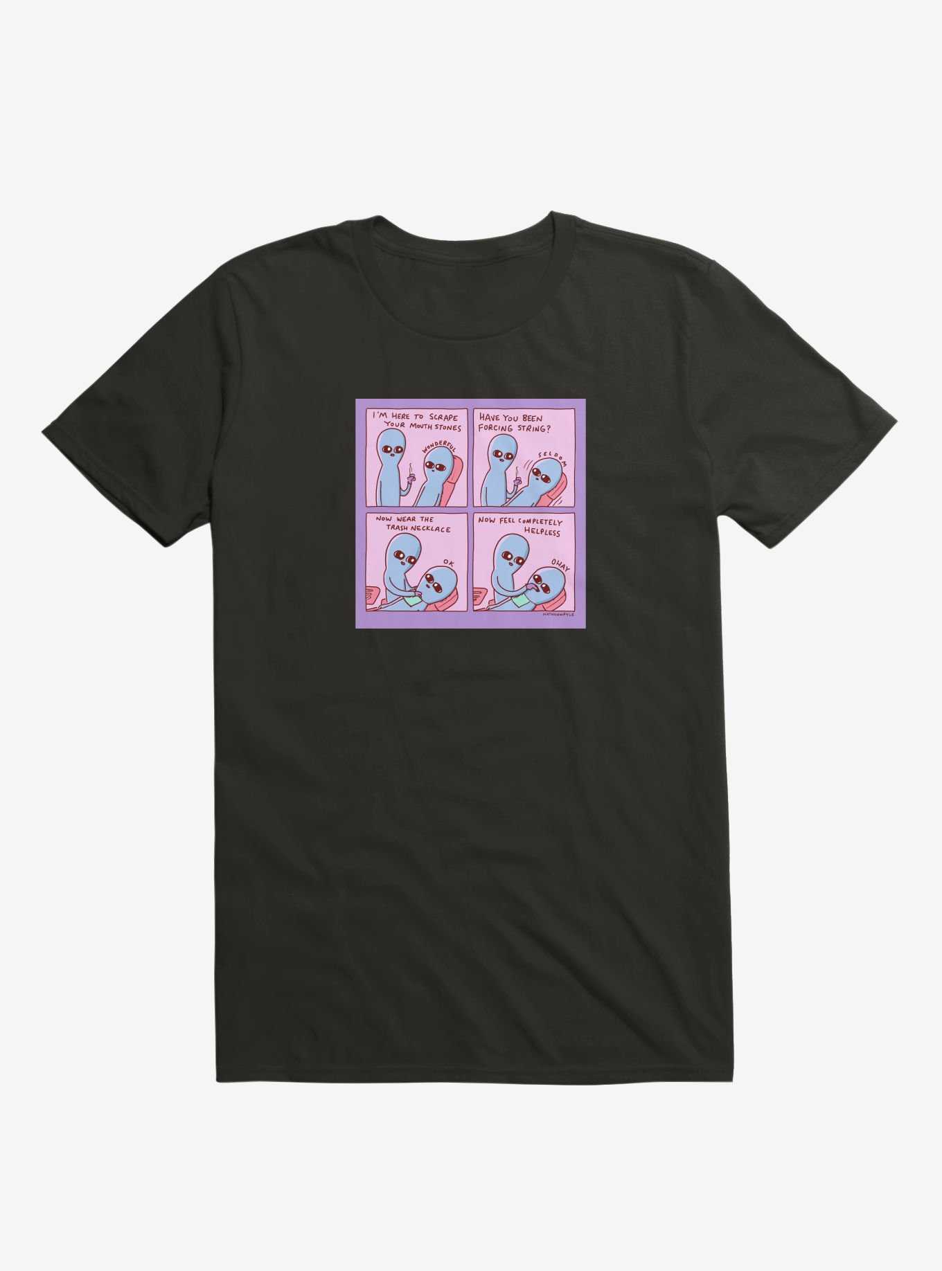 Strange Planet I'm Here to Scrape Your Mouth Stones T-Shirt, , hi-res