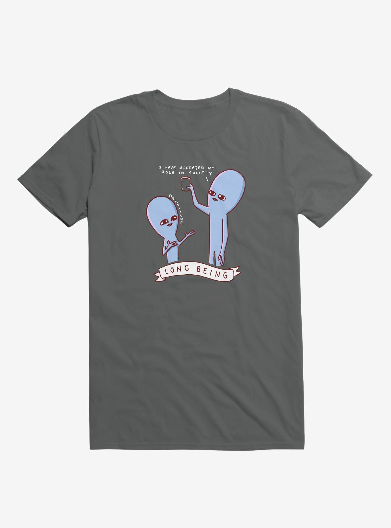 THRDLESS Strange Planet Long Being T-Shirt