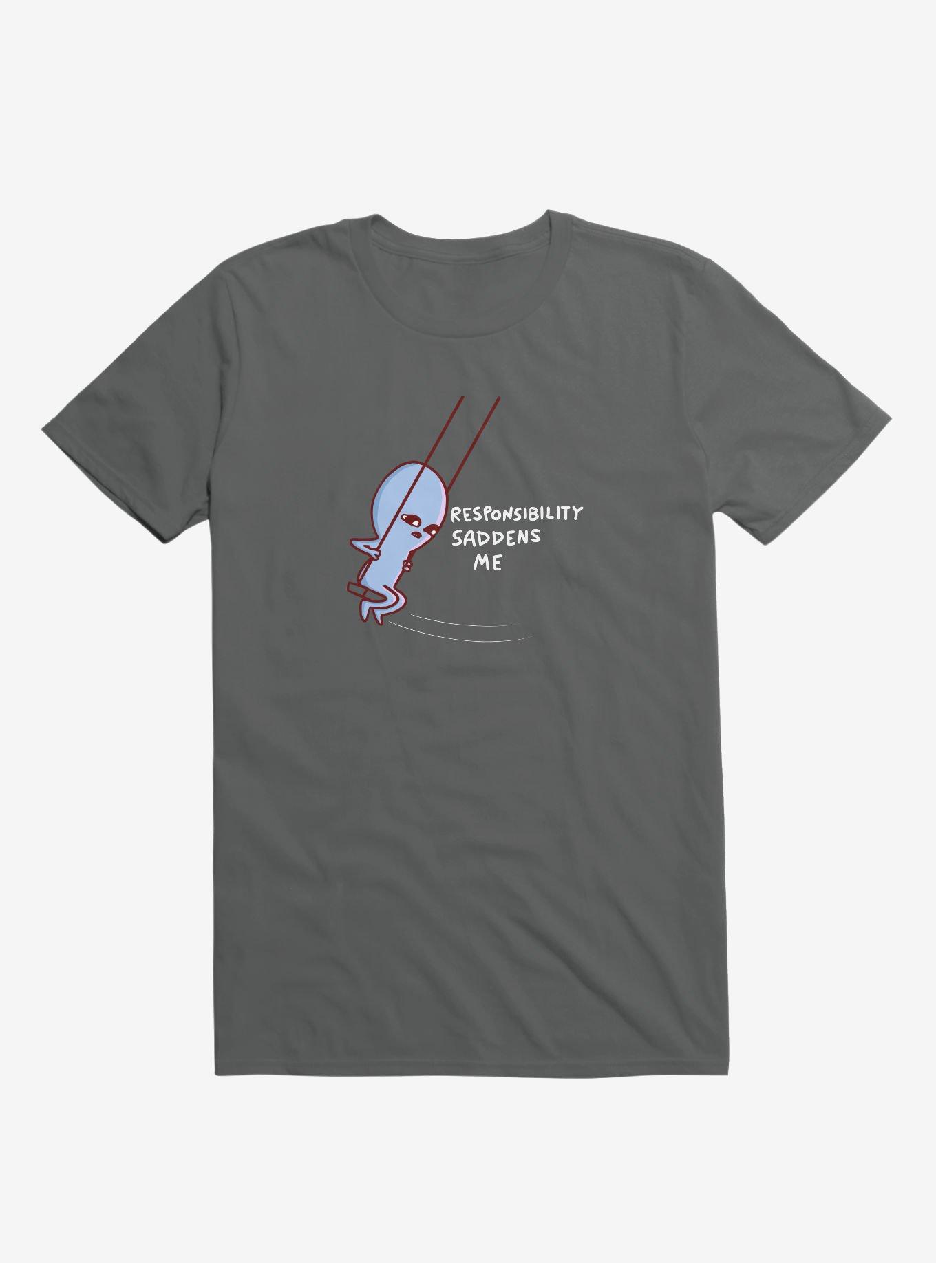 THRDLESS Strange Planet Responsibility Saddens Me T-Shirt