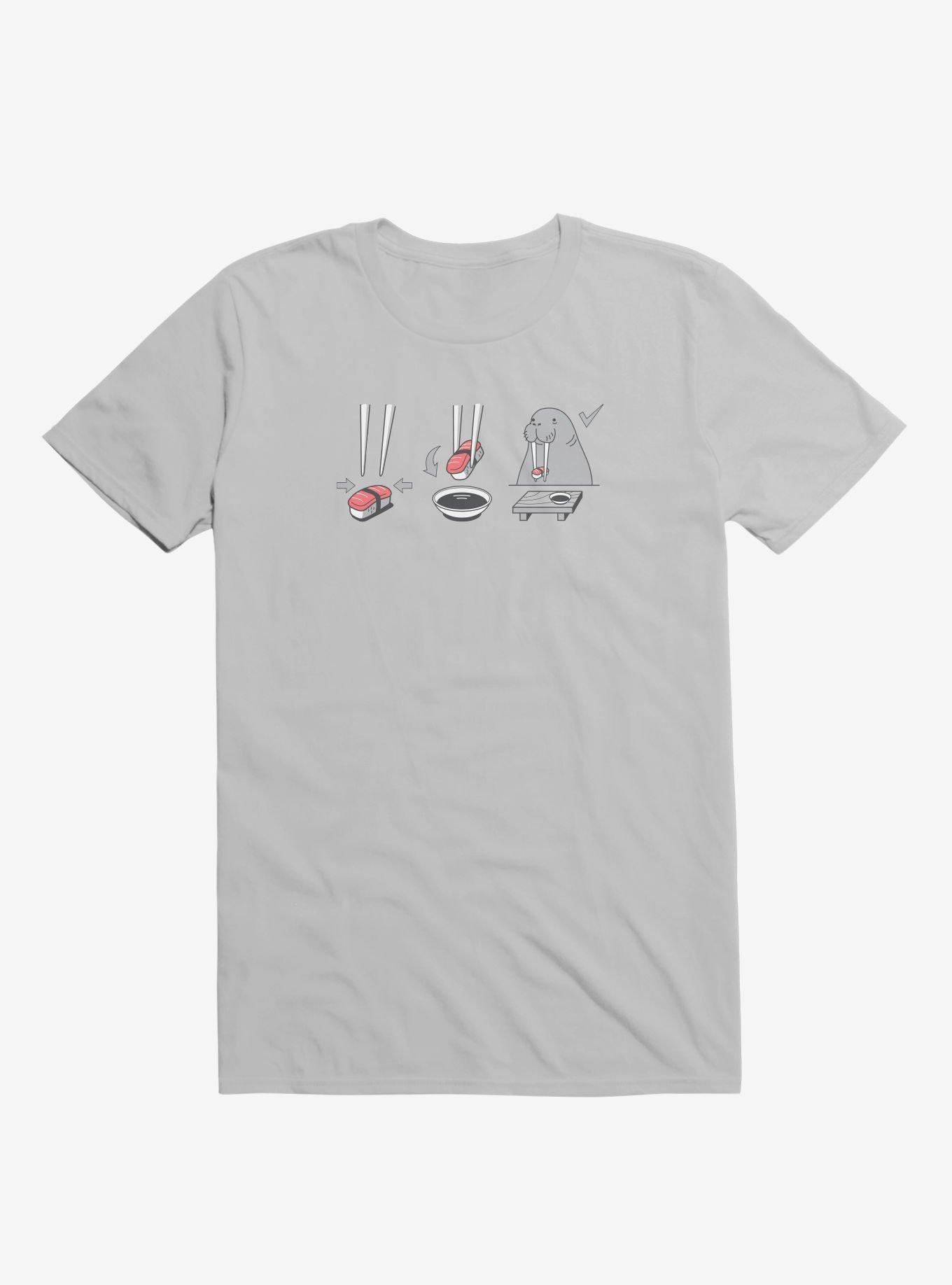 Sushi Lover T-Shirt, ICE GREY, hi-res