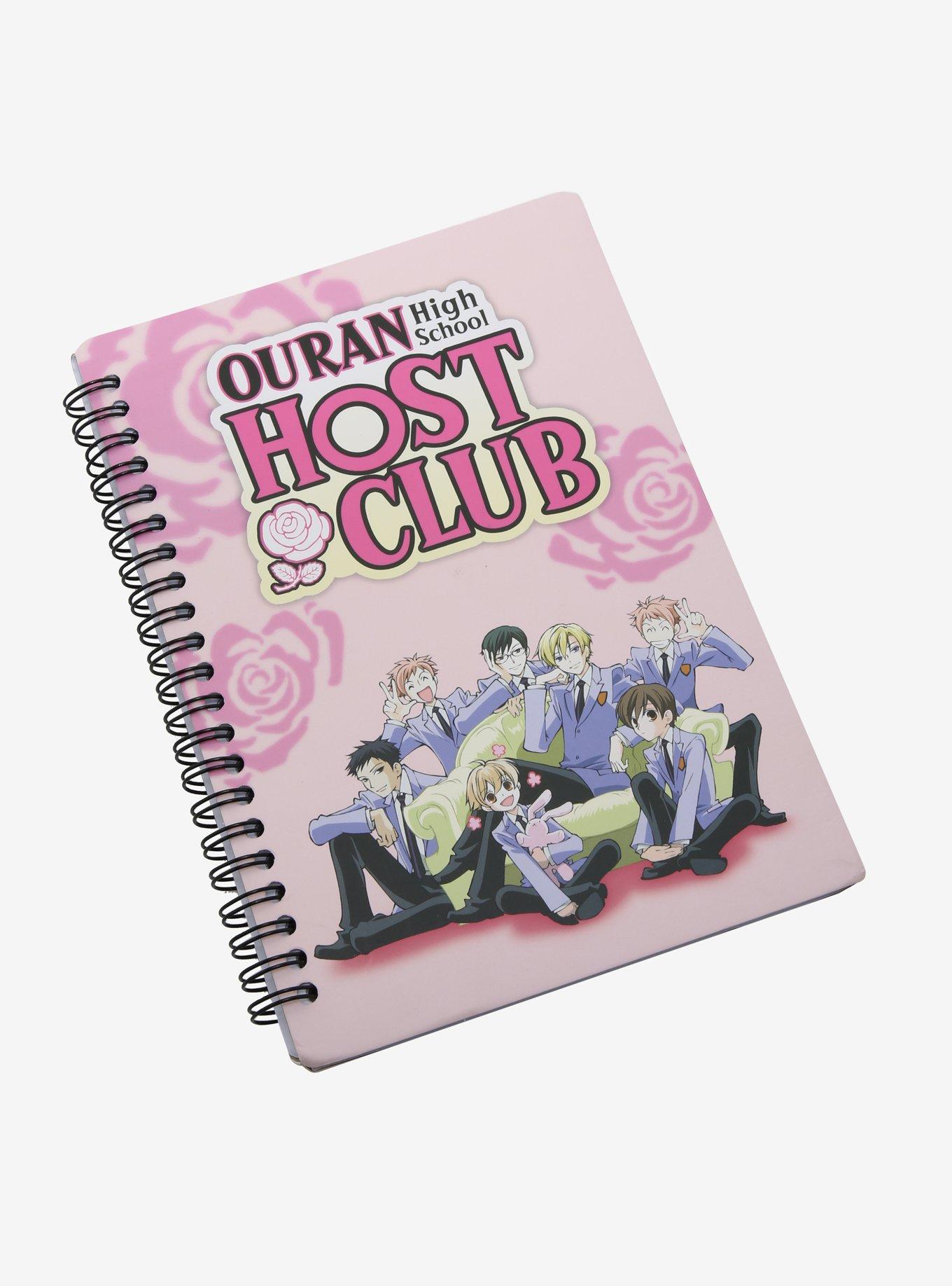 Ouran High School Host Club Group Floral Journal, , hi-res