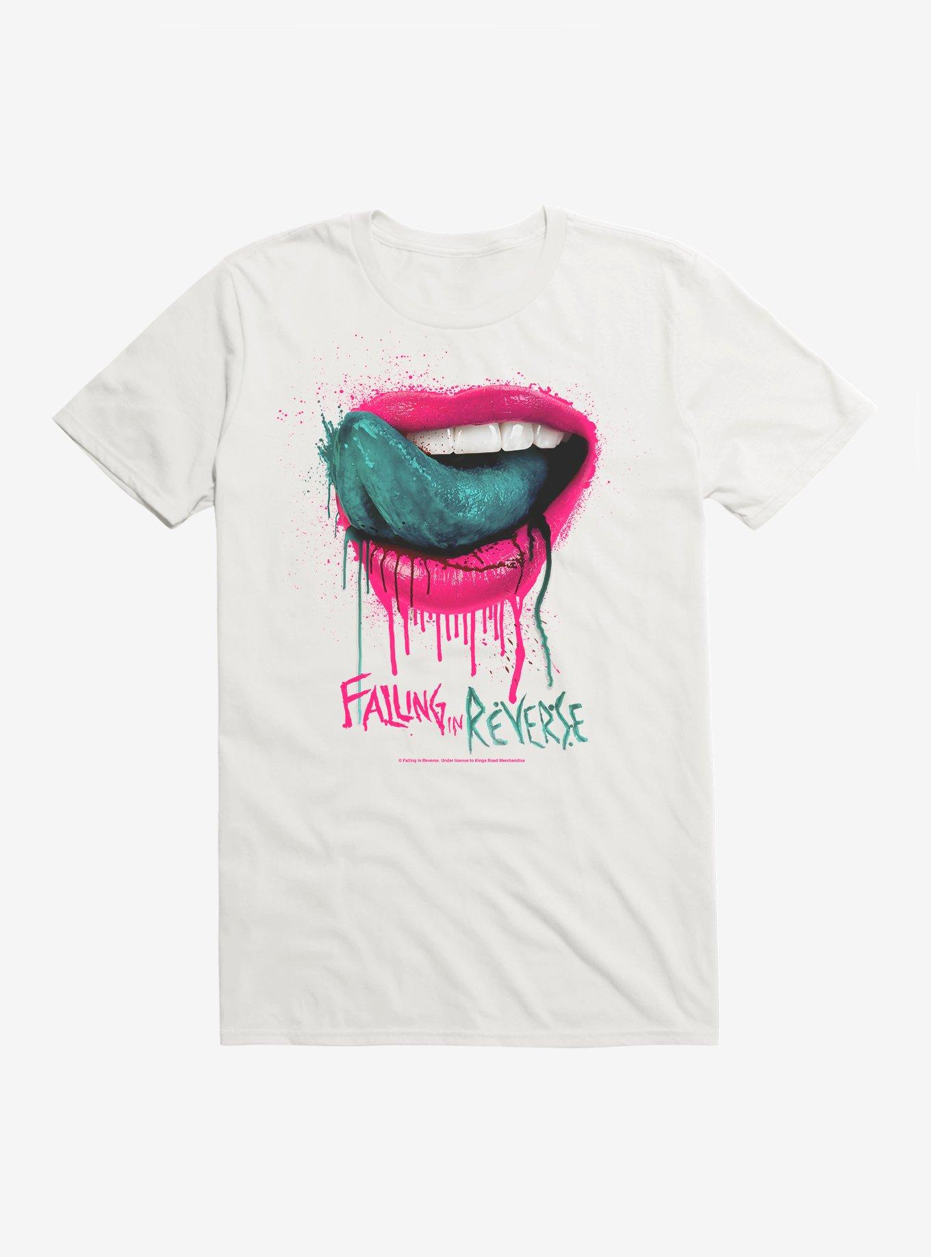 Falling In Reverse Lips T-Shirt, , hi-res