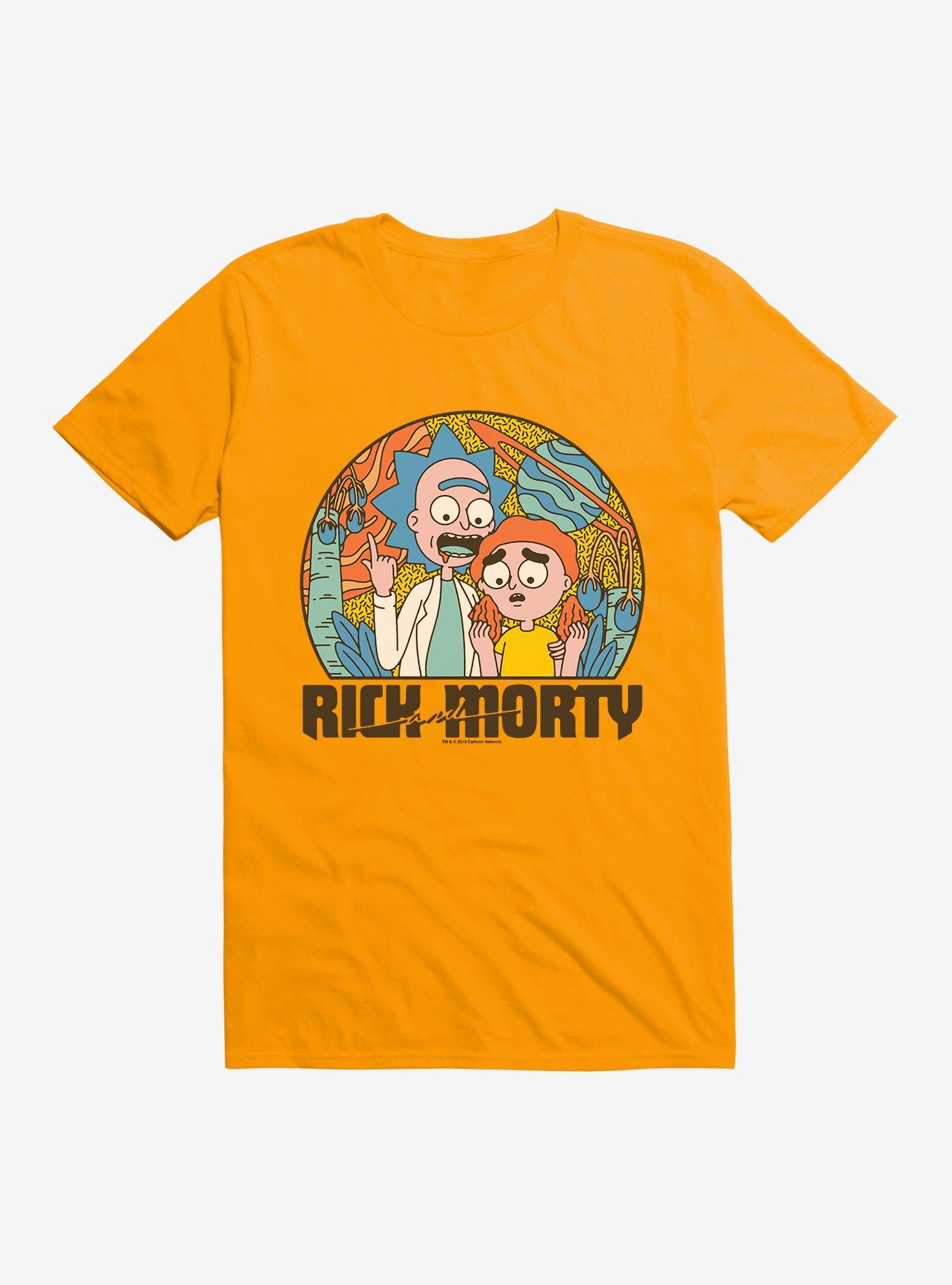 Rick And Morty Mega Seeds T-Shirt, GOLD, hi-res