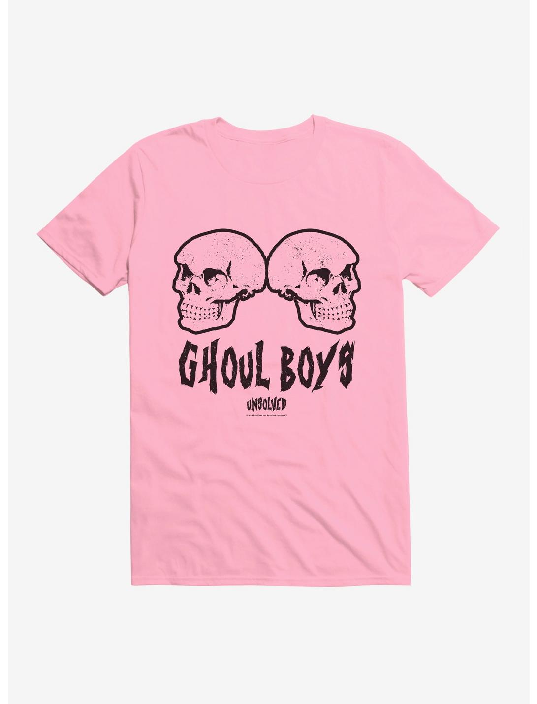 Buzzfeed Unsolved Ghoul Boys T-Shirt, CHARITY PINK, hi-res