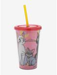 Sailor Moon Lenticular Cats Acrylic Travel Cup, , hi-res