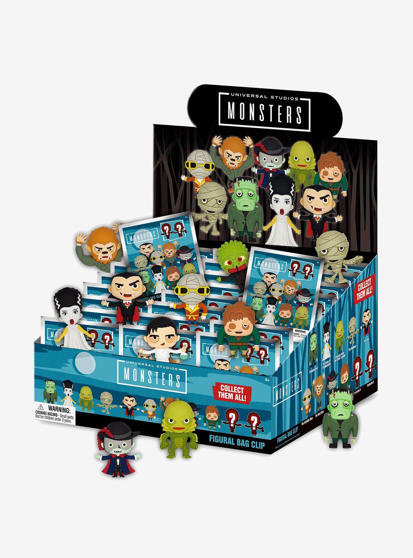 Universal Monsters Figural Bag Clip Blind Bag, , hi-res