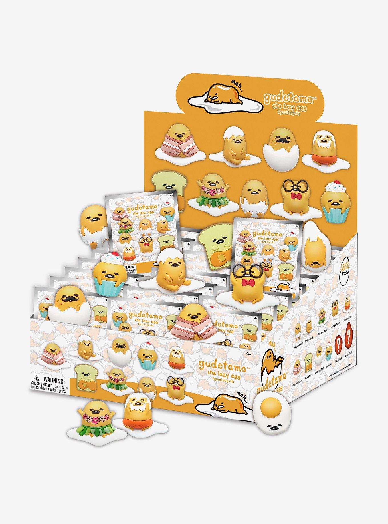 Gudetama Figural Bag Clip Blind Bag, , hi-res