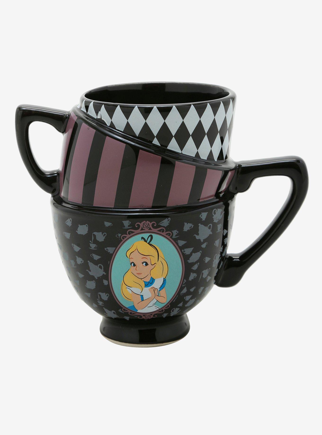 Disney Alice In Wonderland 3D Teacup Stack Mug, , hi-res