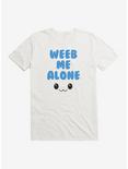 Weeb Me Alone T-Shirt, WHITE, hi-res