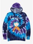 Our Universe Coraline Tunnel Tie-Dye Women's Hoodie - BoxLunch Exclusive, MULTI, hi-res
