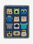 Disney Pixar Character Icon Tapestry Throw Blanket, , hi-res