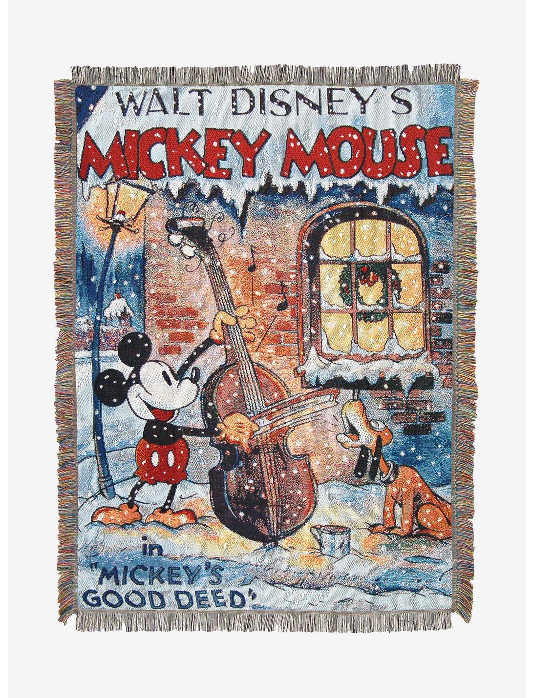Disney Mickey Mouse Good Deed Tapestry Throw Blanket, , hi-res