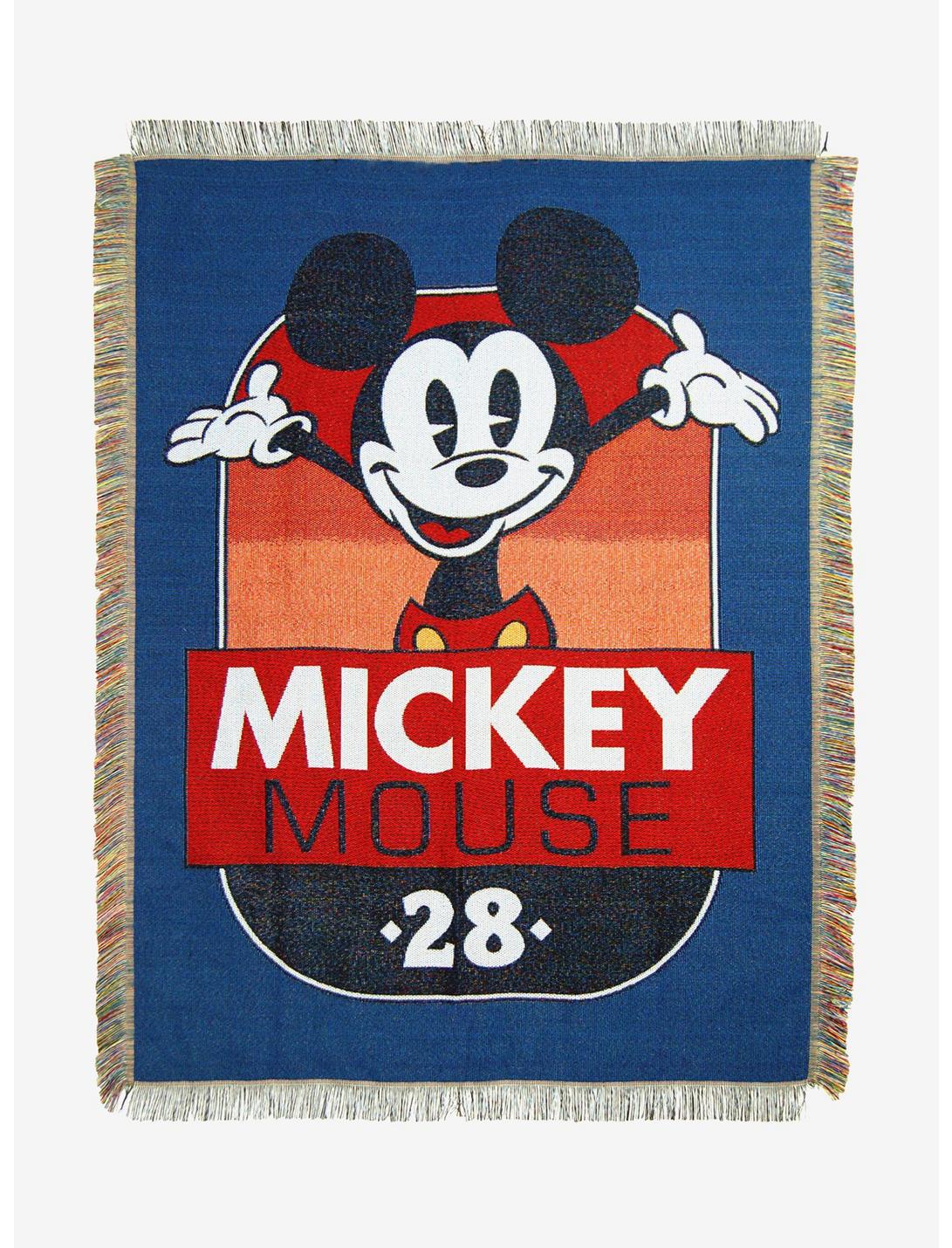 Disney Mickey Mouse 28 Tapestry Throw Blanket, , hi-res