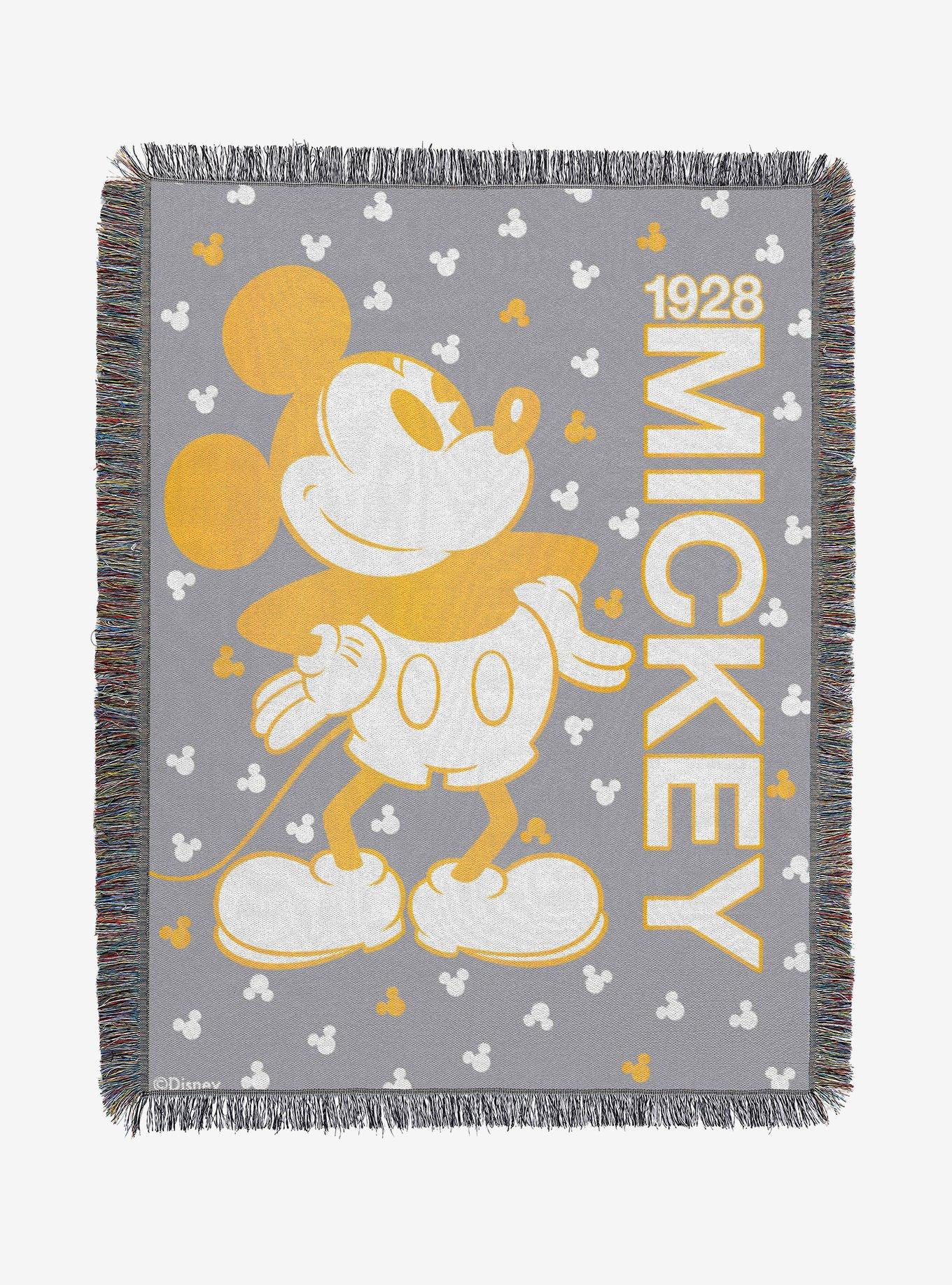 Disney Mickey Mouse Confetti Tapestry Throw Blanket, , hi-res