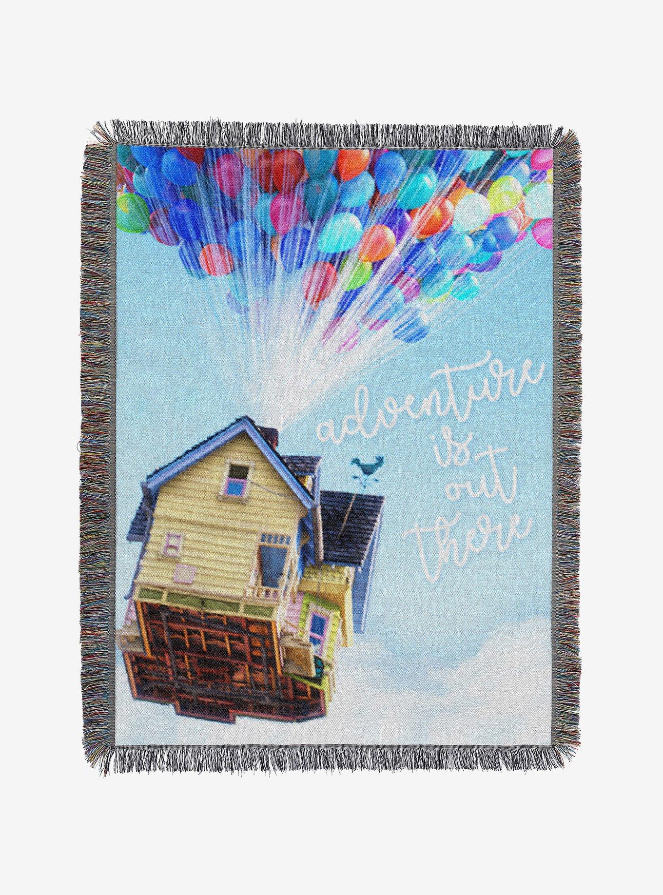 Disney Pixar Up Balloons House Tapestry Throw Blanket, , hi-res