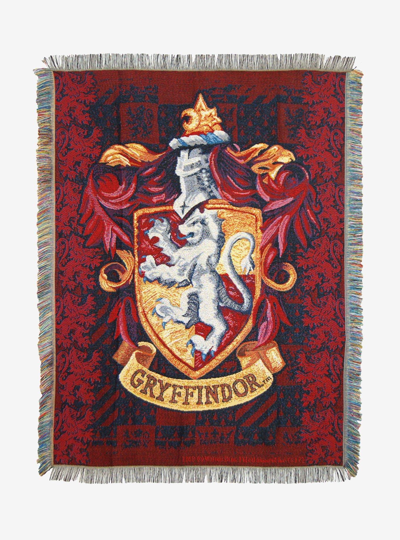 Harry Potter Gryffindor Crest Tapestry Throw Blanket, , hi-res