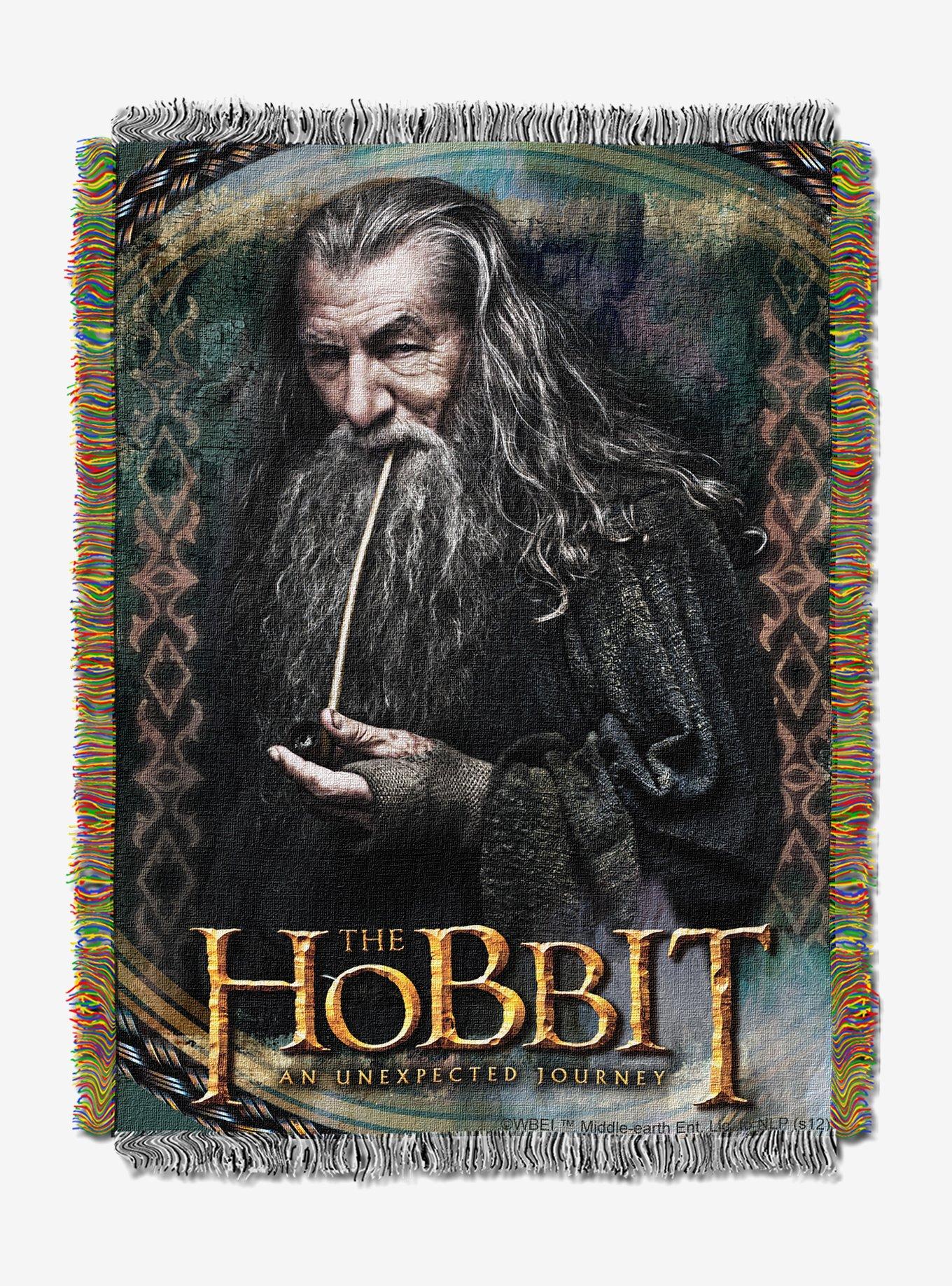 The Hobbit Gandalf Tapestry Throw Blanket, , hi-res