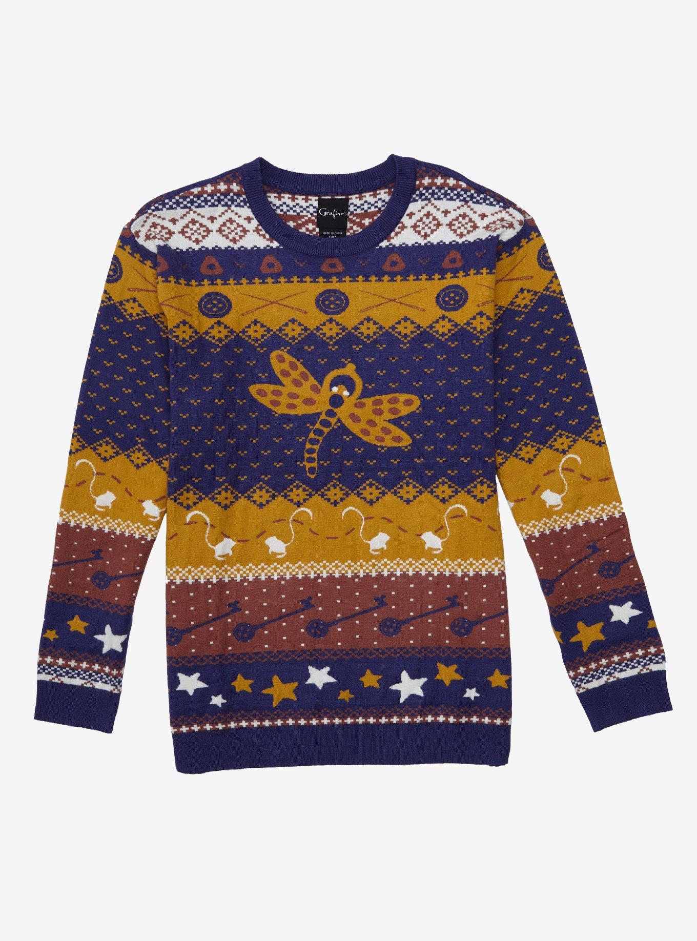 Coraline ugly sweater