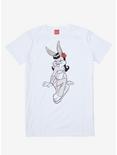 Cakeworthy Looney Tunes Bugs Bunny Drag T-Shirt, WHITE, hi-res