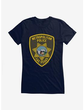 Twin Peaks Metropolitan Police Badge Girls T-Shirt, , hi-res