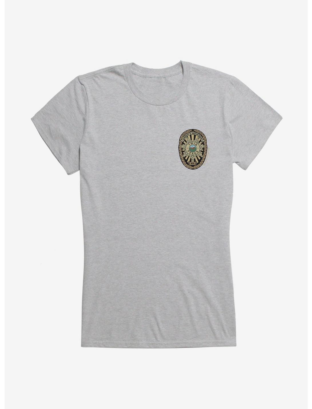 Twin Peaks Sheriff Badge Icon Girls T-Shirt, , hi-res