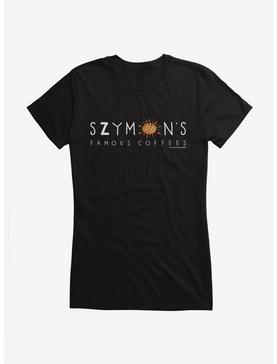 Twin Peaks Szymon's Coffee Script Girls T-Shirt, BLACK, hi-res