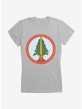 Twin Peaks Tree Patch Icon Girls T-Shirt, , hi-res