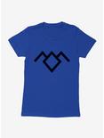 Twin Peaks Black Lodge Icon Womens T-Shirt, ROYAL, hi-res